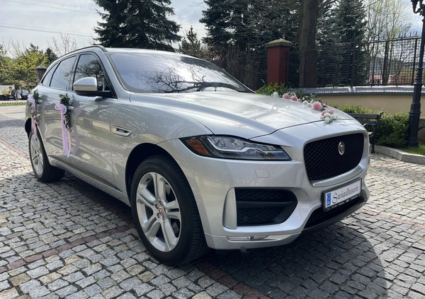 Jaguar F-Pace cena 142999 przebieg: 188000, rok produkcji 2017 z Jaworzno małe 631